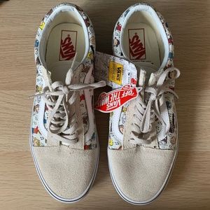 Vans X Peanuts Old Skool Sneakers - 8.0M/9.5W